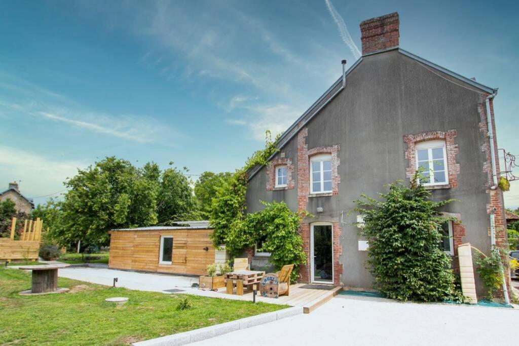 La Maison Reseau Cycle Et Gites Клеси Экстерьер фото